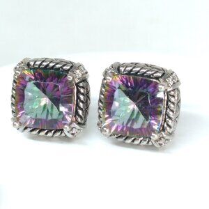 Mystic Topaz Post Earrings